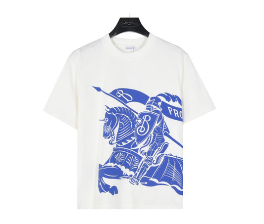 BB T-Shirt Blå Vit