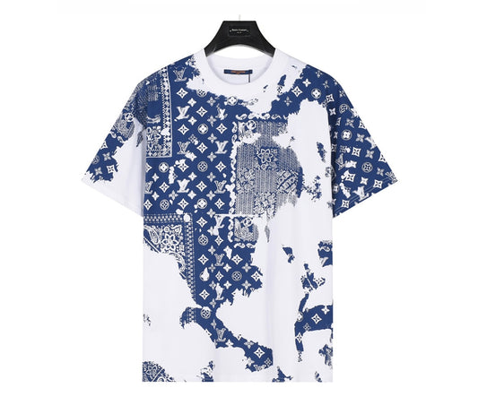 LV T-Shirt Blå Vit